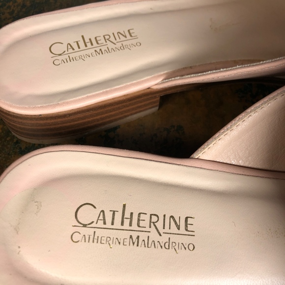 Catherine Malandrino Quentin Vegan Leather Mules - Picture 5 of 8